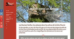 Desktop Screenshot of cabanesnormandie.com